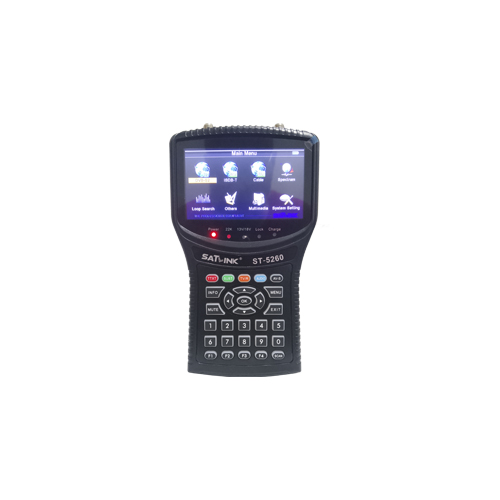 Medidor de intensidad de campo DVB/S2-ISDB-T